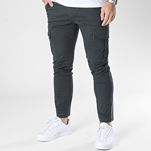 Pantalon Cargo Austin 8341 Gris Anthracite