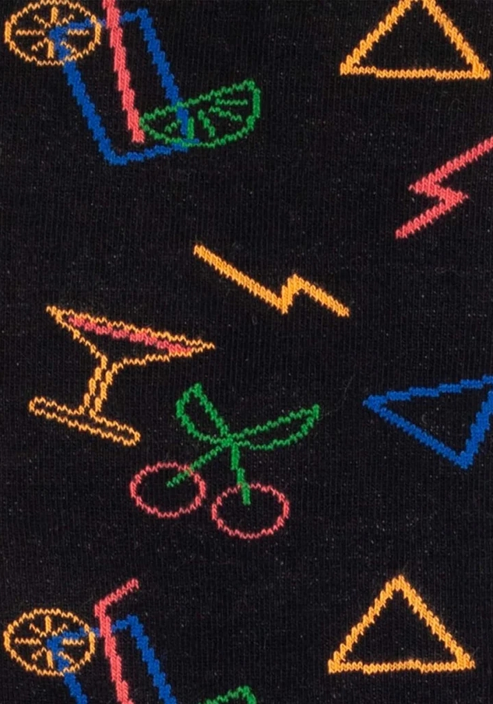 DillySocks Socken Cocktail O'Clock