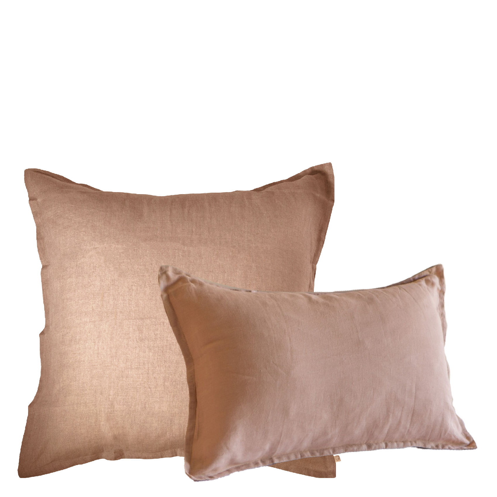 Taie d'oreiller en lin lavé | Beige