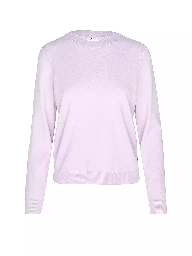 S.OLIVER Pullover lila