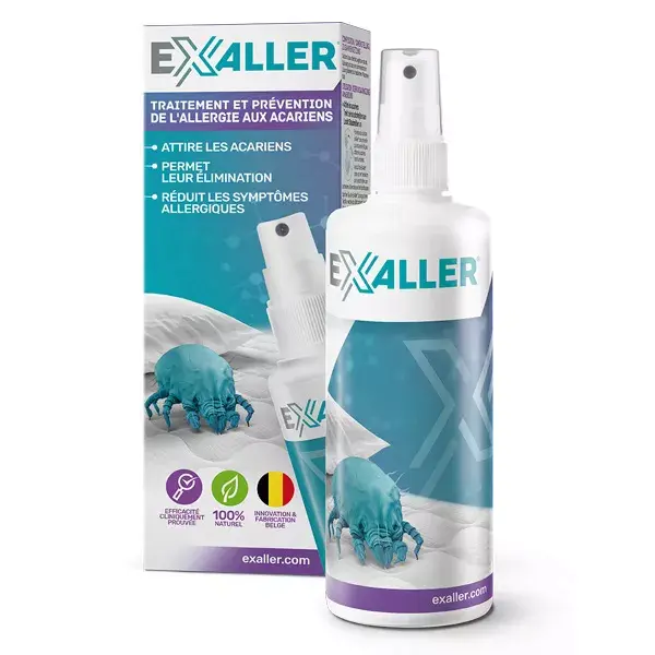 ExAller Spray Antiácaros 300ml. Sem inseticida.