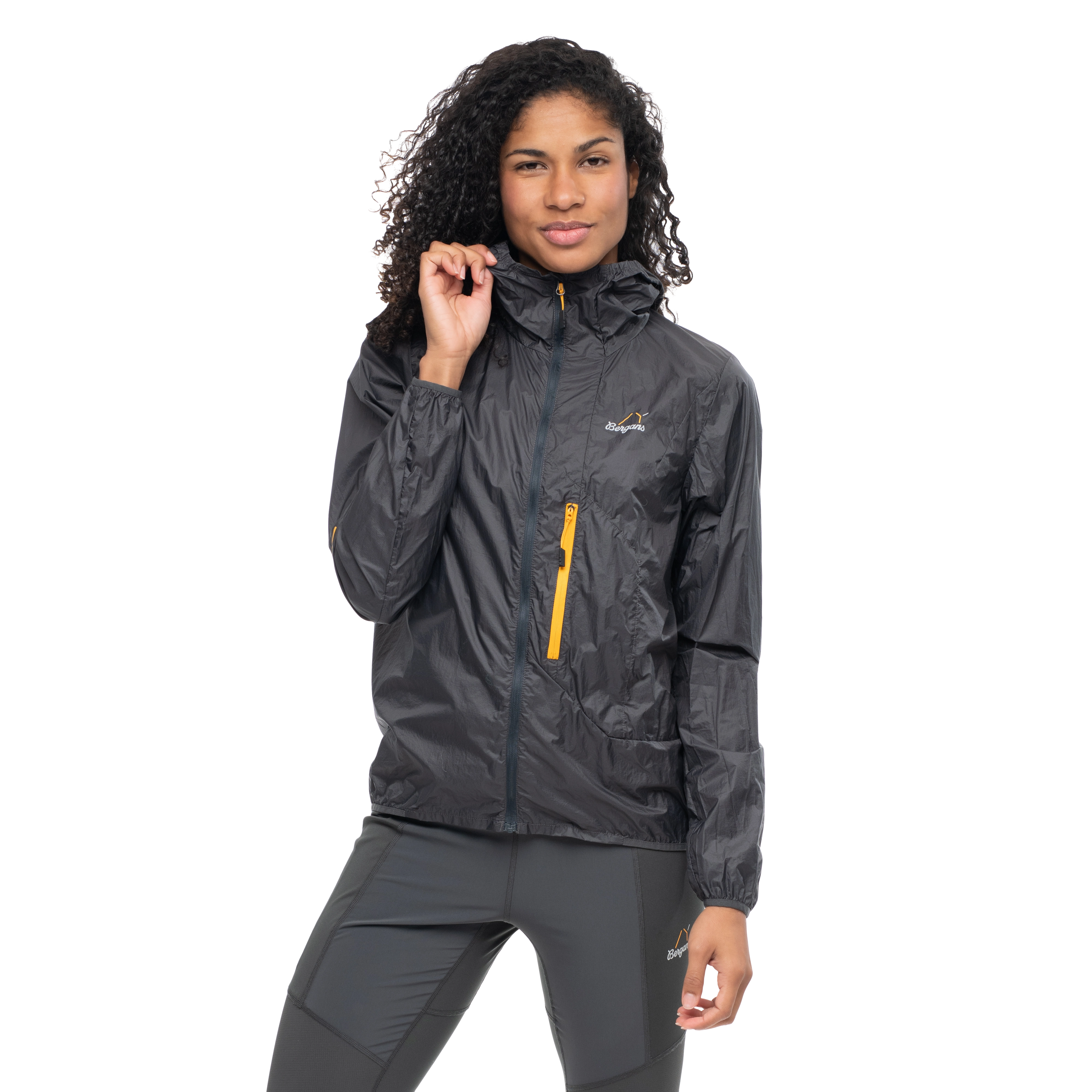 Y LightLine Pure Windbreaker Jacket Women Dark Shadow Grey