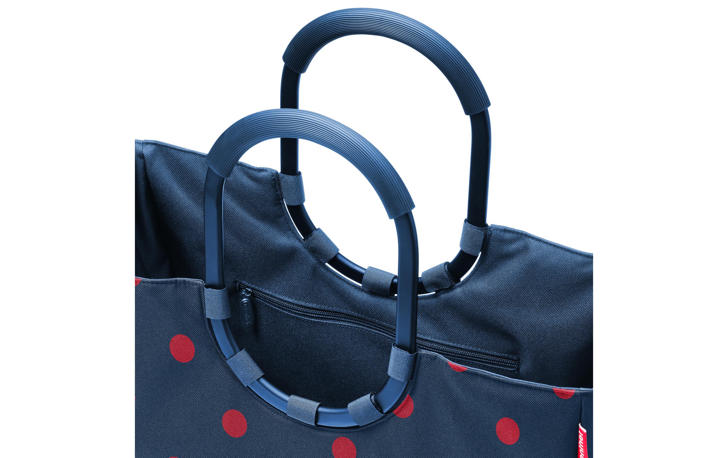 Einkaufskorb Loopshopper L Mixed Dots RedEinkaufstasche