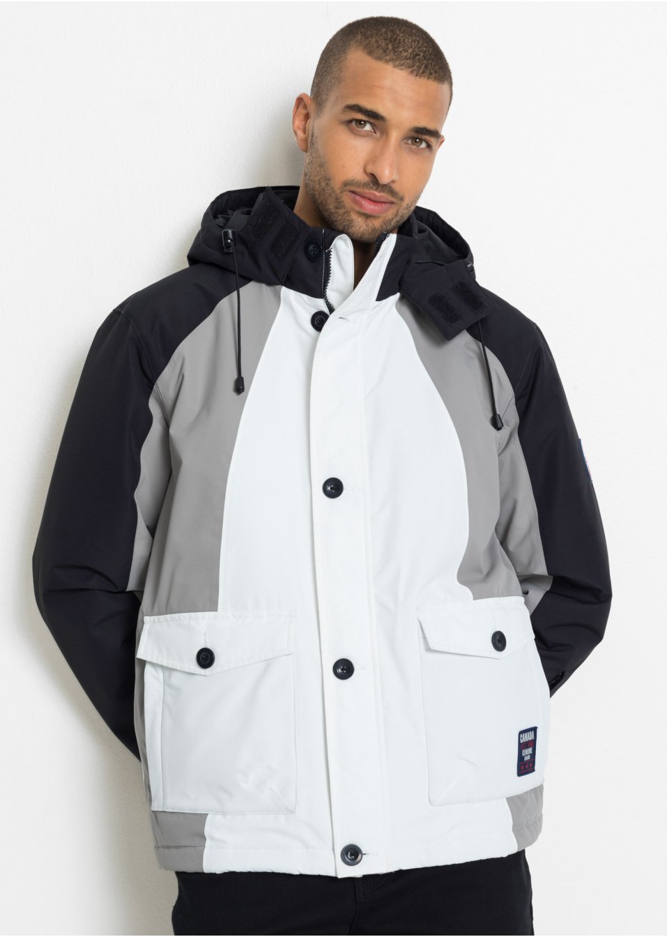 Veste fonctionnelle avec pare-neige
