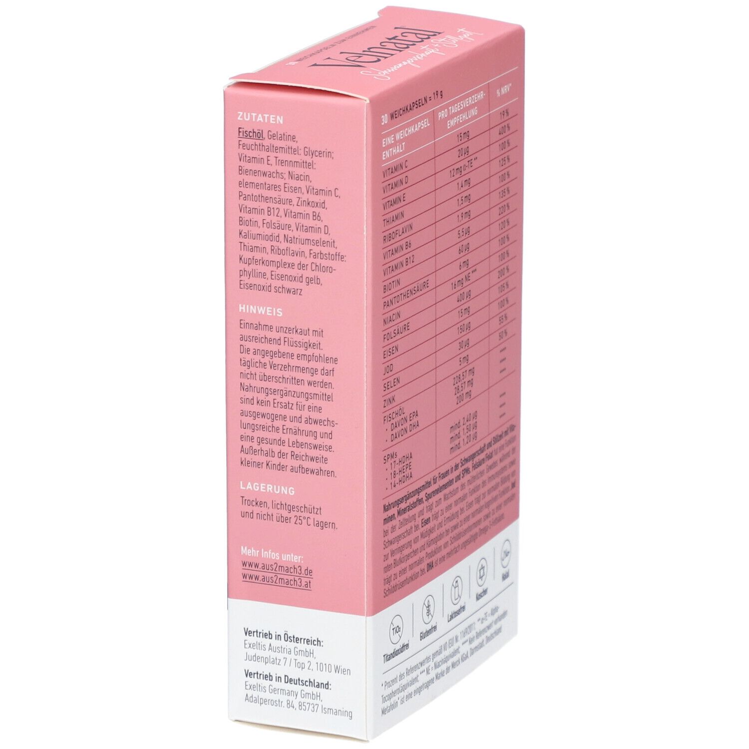 Velnatal® Schwangerschaft + Stillzeit