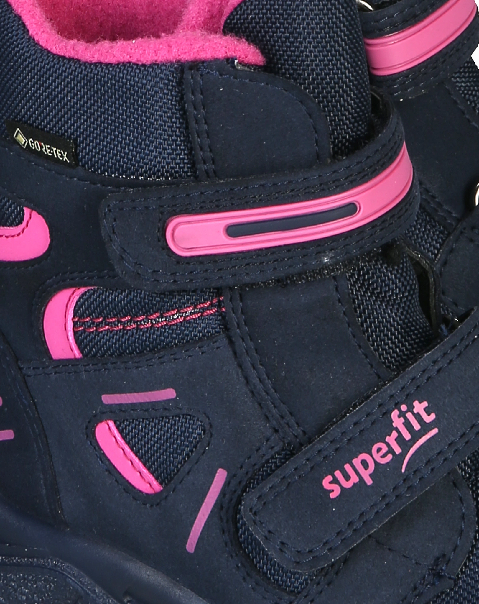 Klett-Stiefel HUSKY in blau/rosa