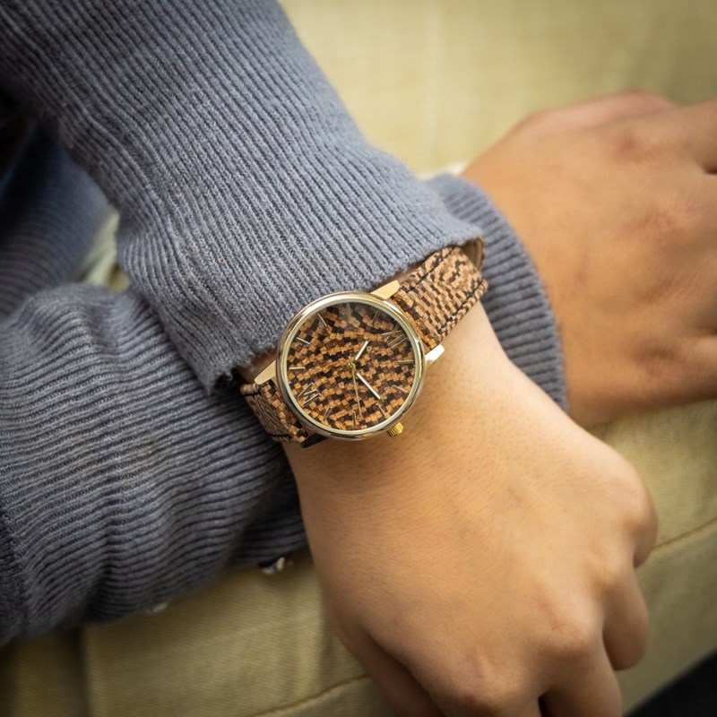 Montre Femme CHTIME bracelet Cuir Marron