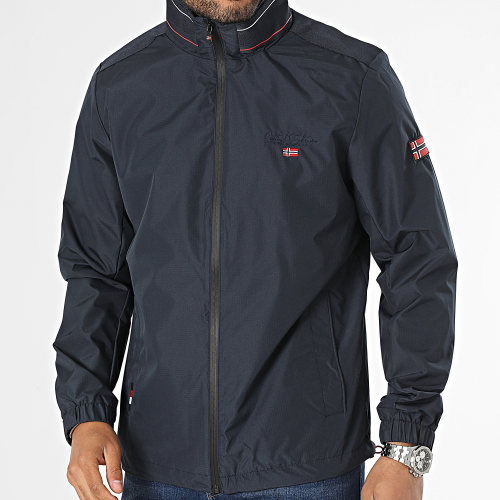 Veste Zippée Bleu Marine