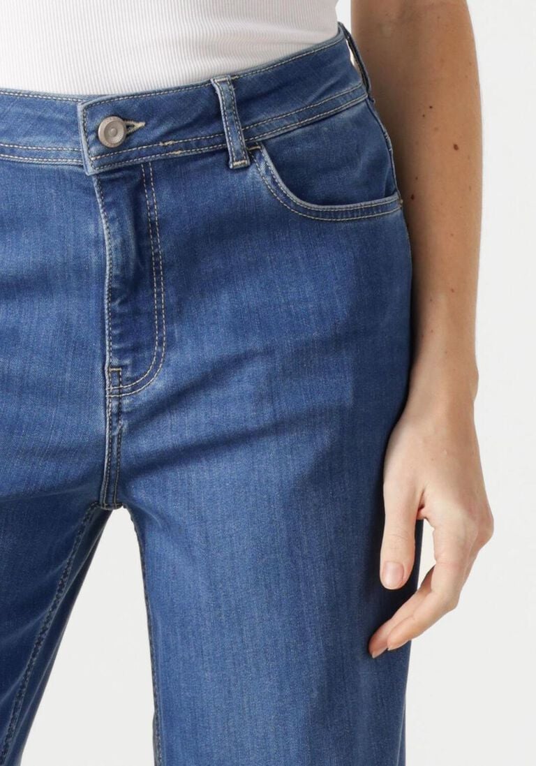 blauwe mos mosh wide jeans dara deluxe jeans