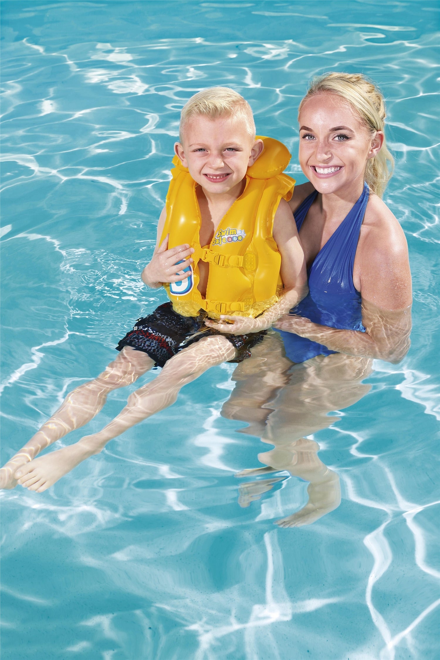 Bestway zwemvest Swim Safe step B geel 3-6 jaar