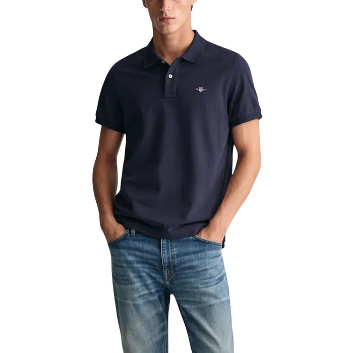 Gant Shield Pique Polo Heren