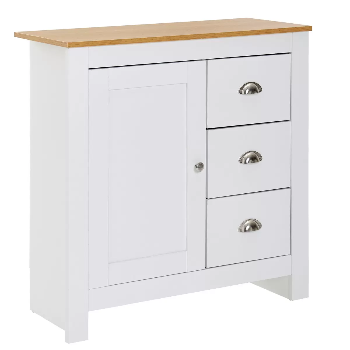 Kommode Monteauban Artisan Eiche,weiss