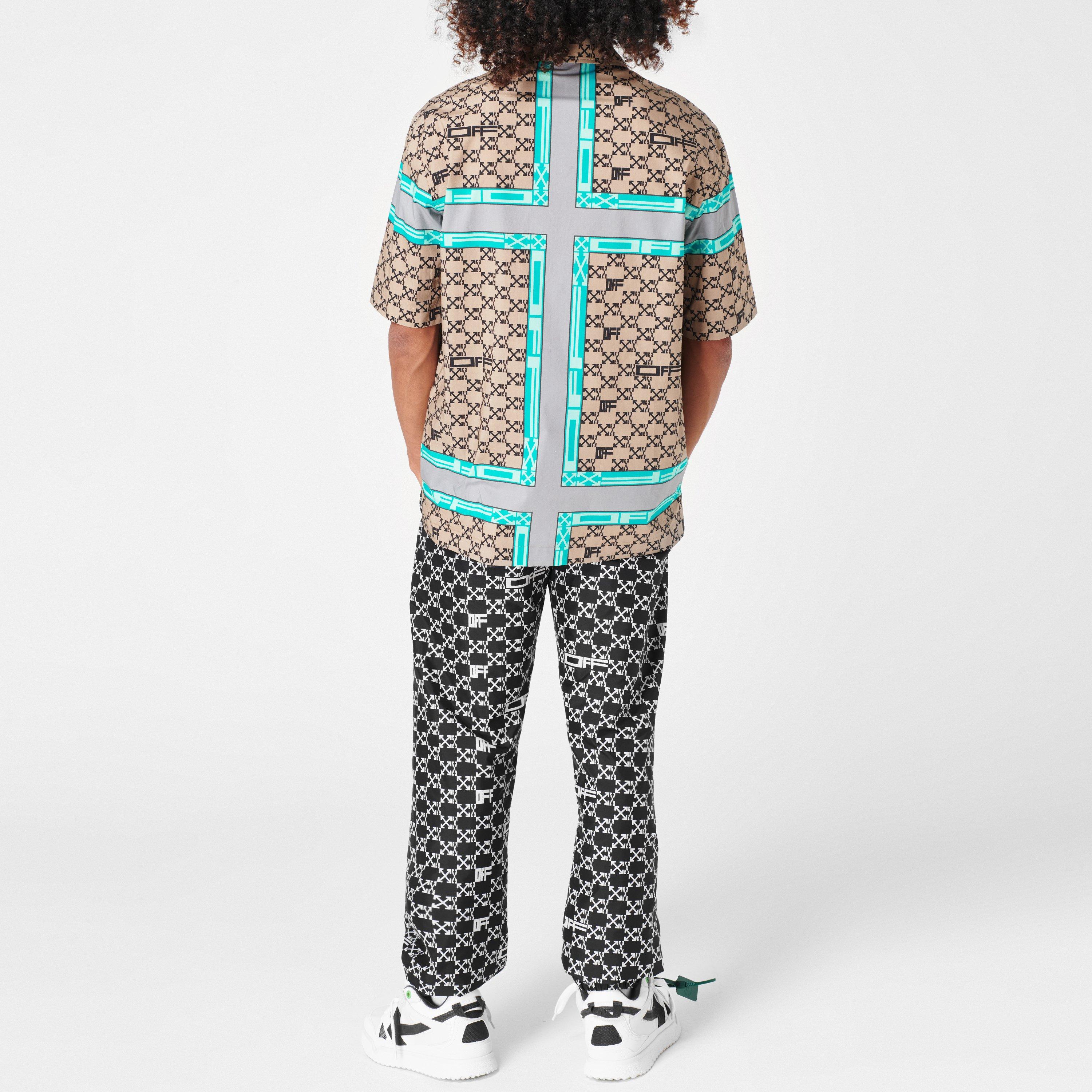 Off White Monogram Stripe Shirt