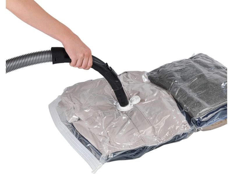 Wenko Vakuumbeutel 55 cm/80 cm x 90 cm/100 cm, 6 Stück Vakuum Aufbewahrungssystem