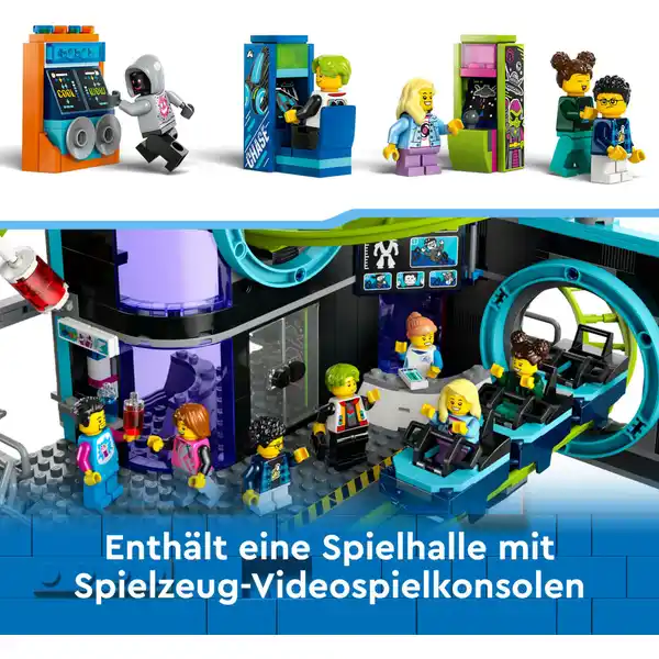 60421 Achterbahn mit Roboter-Mech