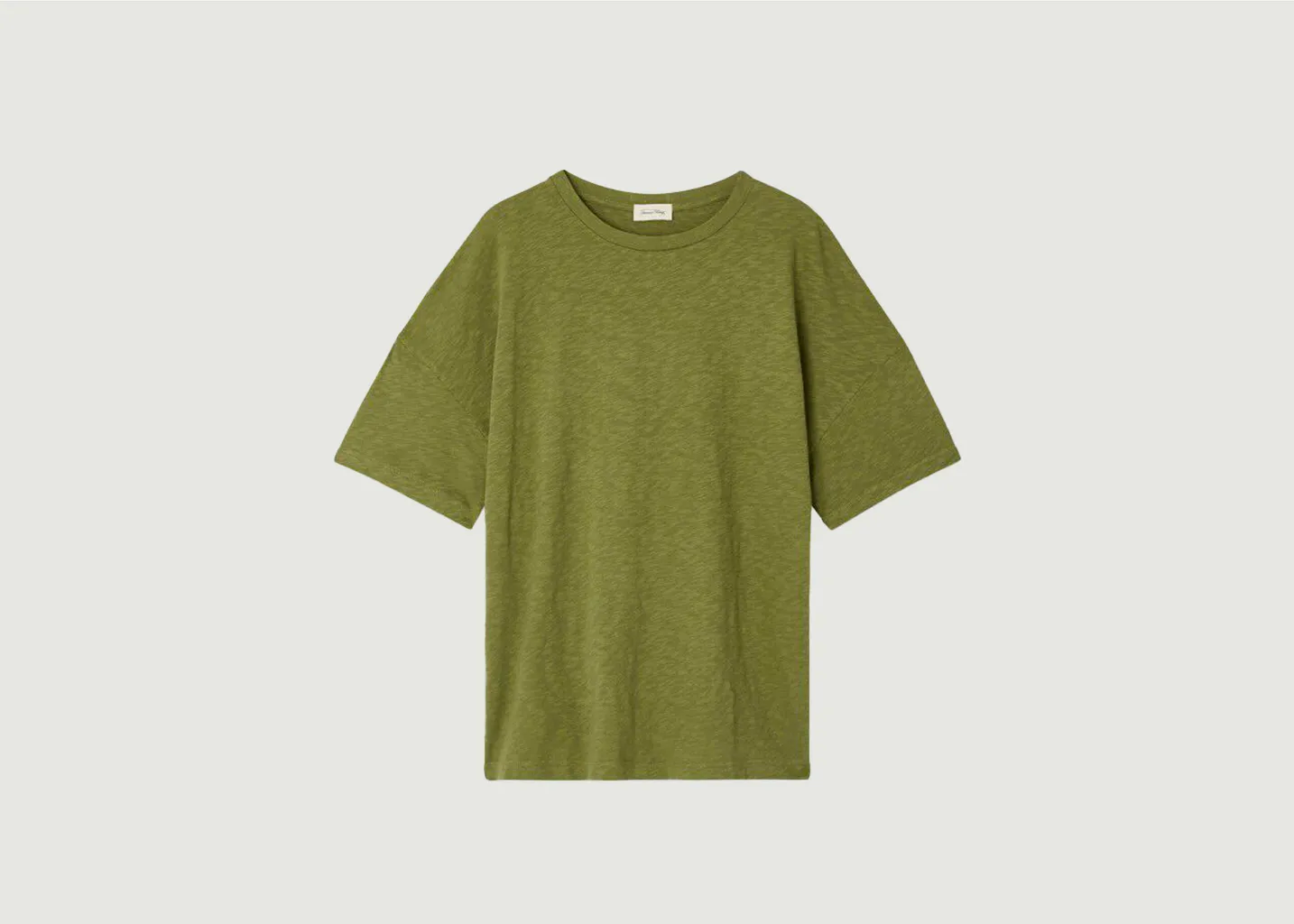 T-shirt droit en coton Bysapick American Vintage