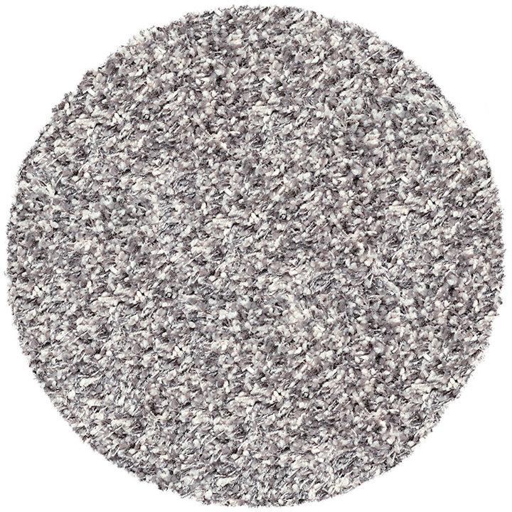 Rond Hoogpolig vloerkleed - Twilight LichtGrijs 6699