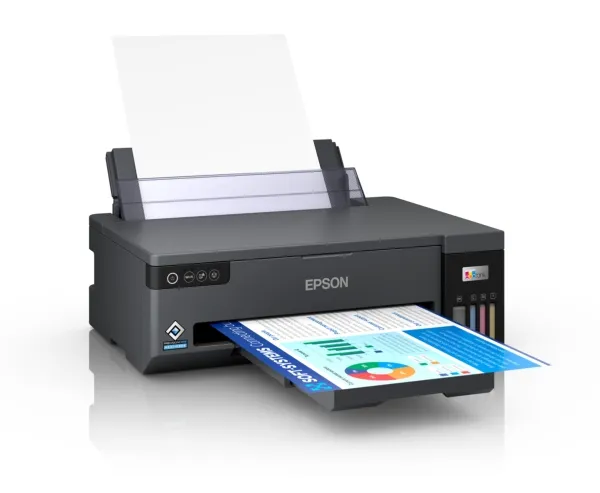 Epson EcoTank L11050 - Printer - farve - blækprinter - ITS - A3 - 4800 x 1200 dpi - op til 15 spm (mono) / op til 8 spm (farve) - kapacitet: 100 ark - USB, Wi-Fi - sort