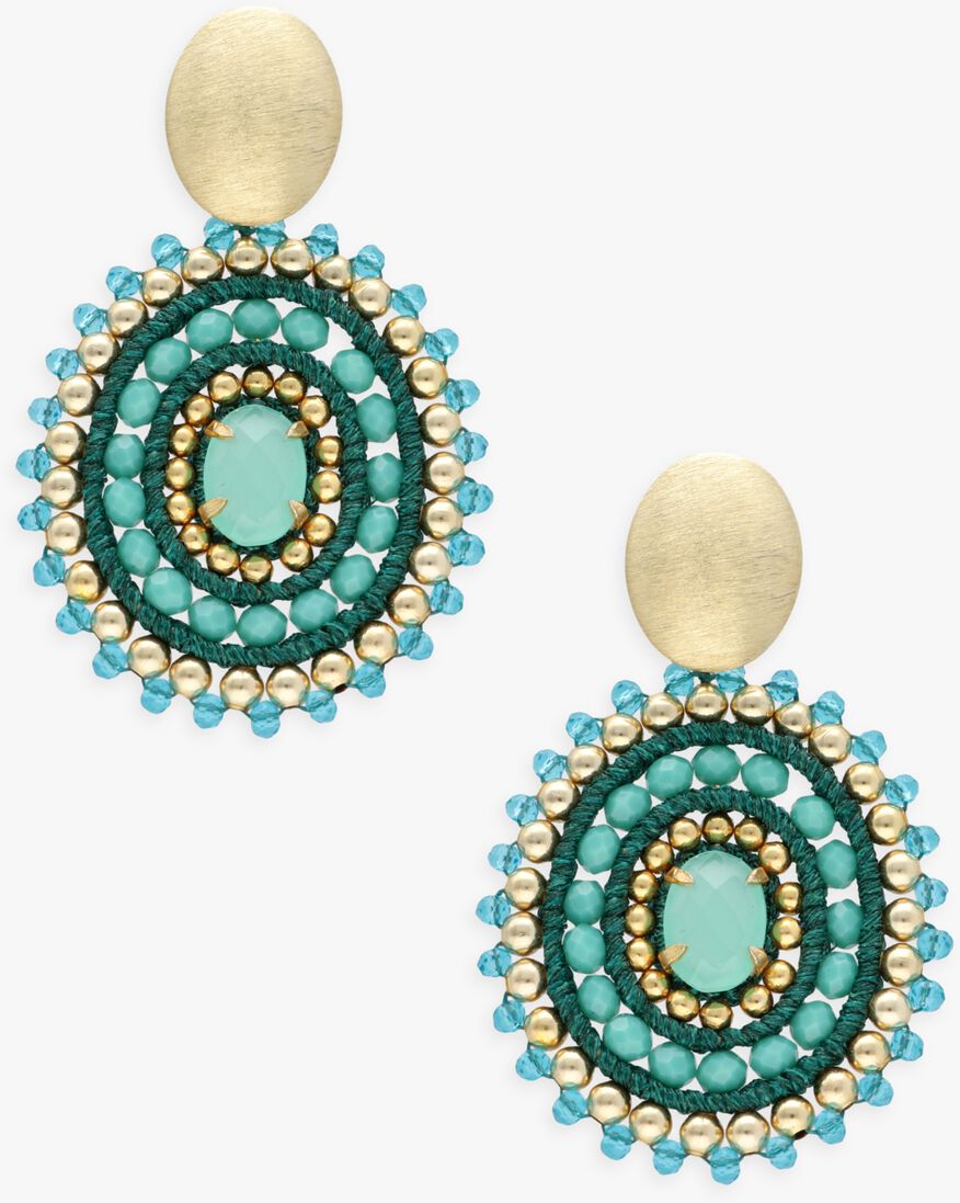 blauwe lott. gioielli sieraad ce si filled oval 3 rings w/ stone m