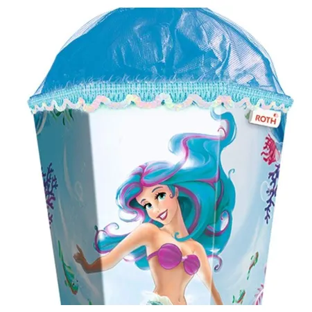 Roth Schultüte Meerjungfrau Hologrammfolie, Pailettenborte, 85cm eckig