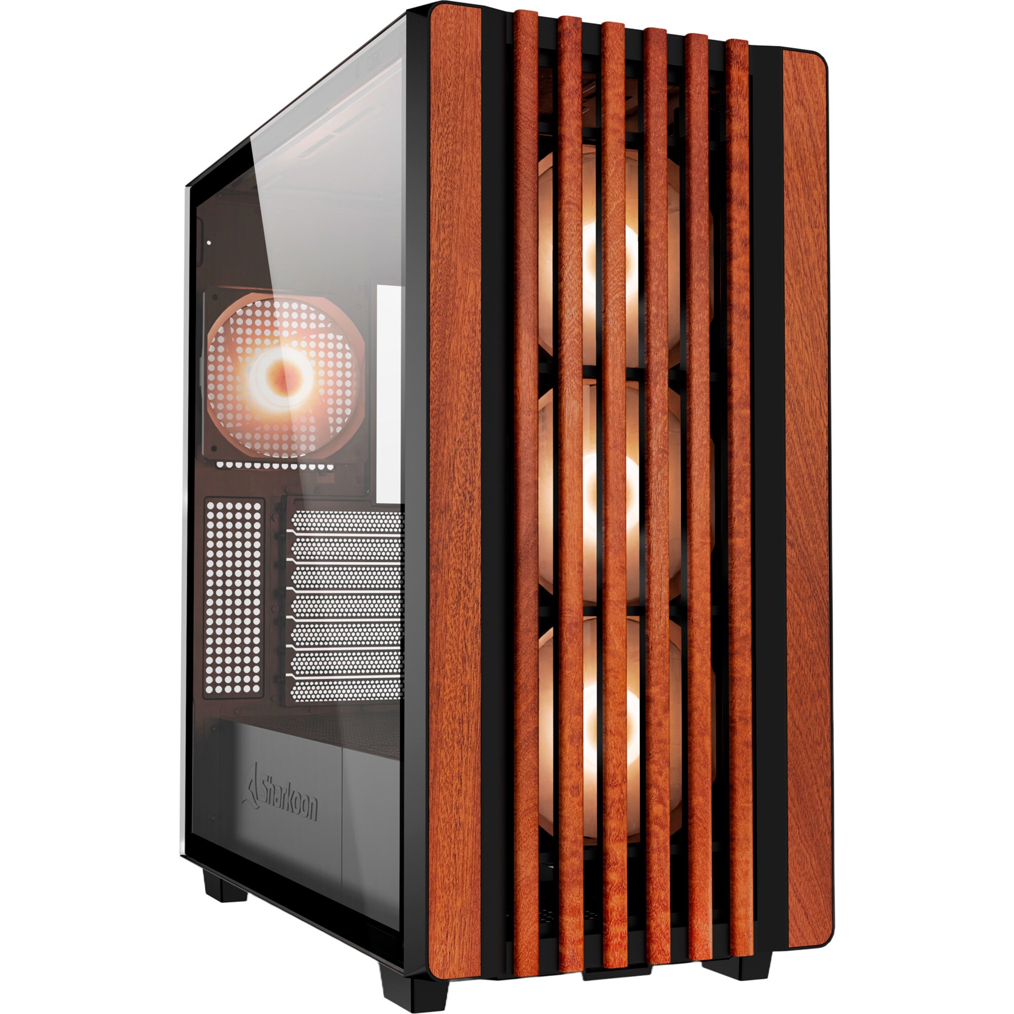 Sharkoon Tower-Gehäuse Rebel C70G RGB