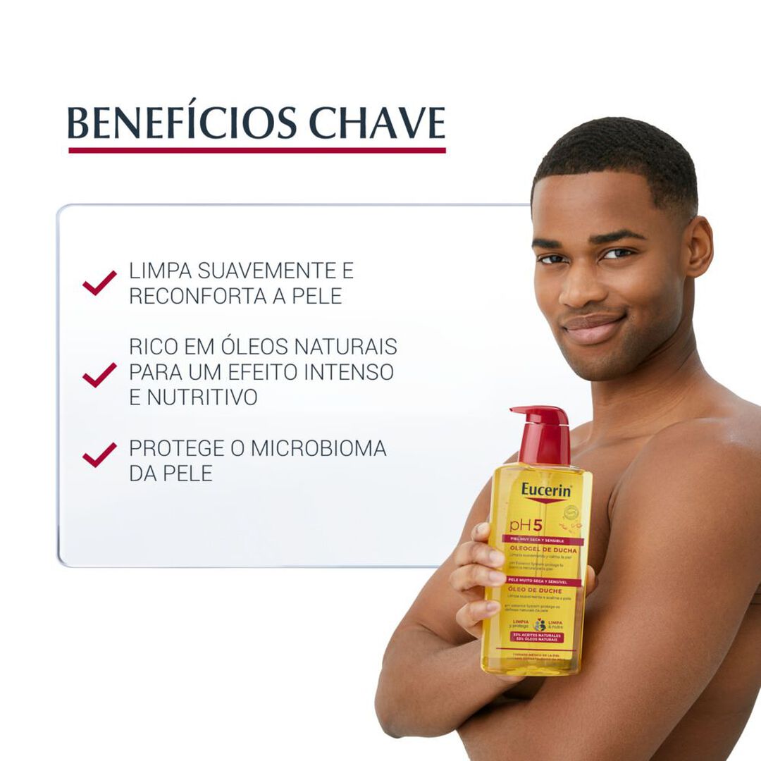 EUCERIN  pH5 Óleo de Duche - 1000ml