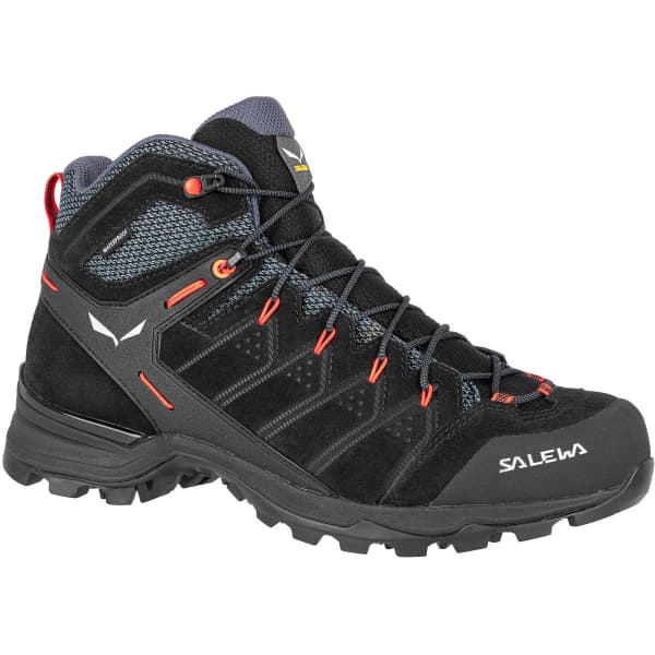 Chaussure de randonnée mid SALEWA MS ALP MATE MID WP BLACK OUT/FLUO ORANGE