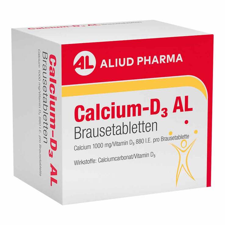Calcium D3 AL Brausetabletten, 50 St