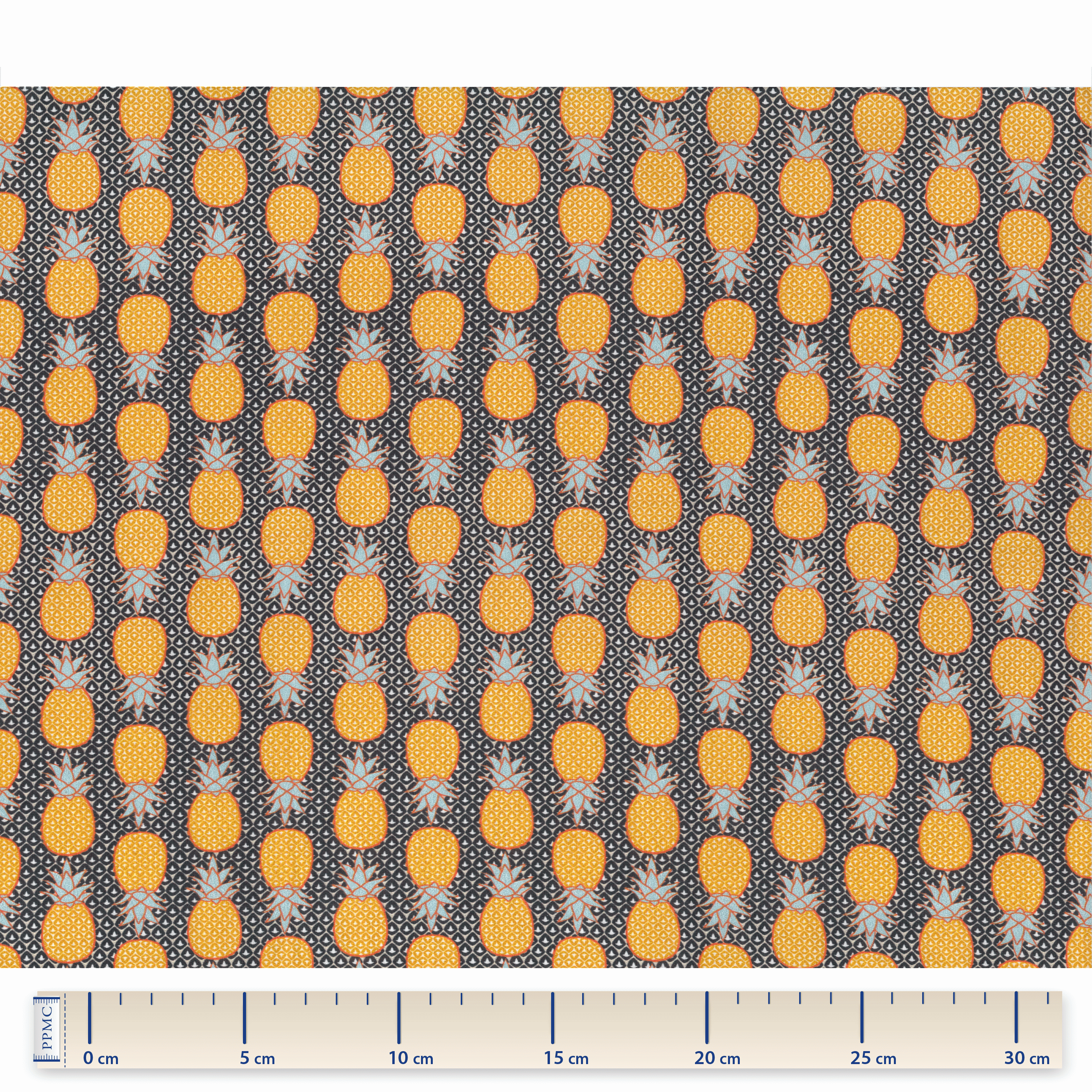 Tissu Coton Au Mètre Ananas
