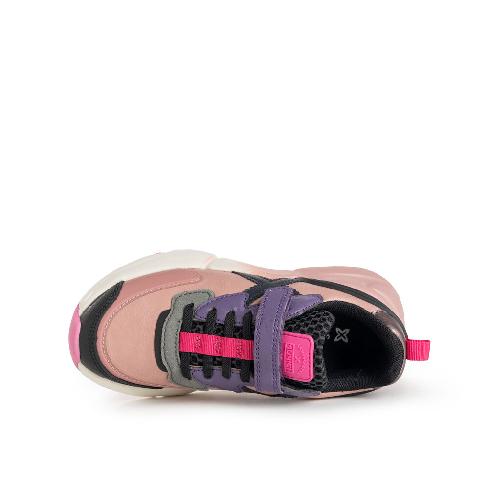 Zapatillas Munich Mini Track 8890076 Rosa