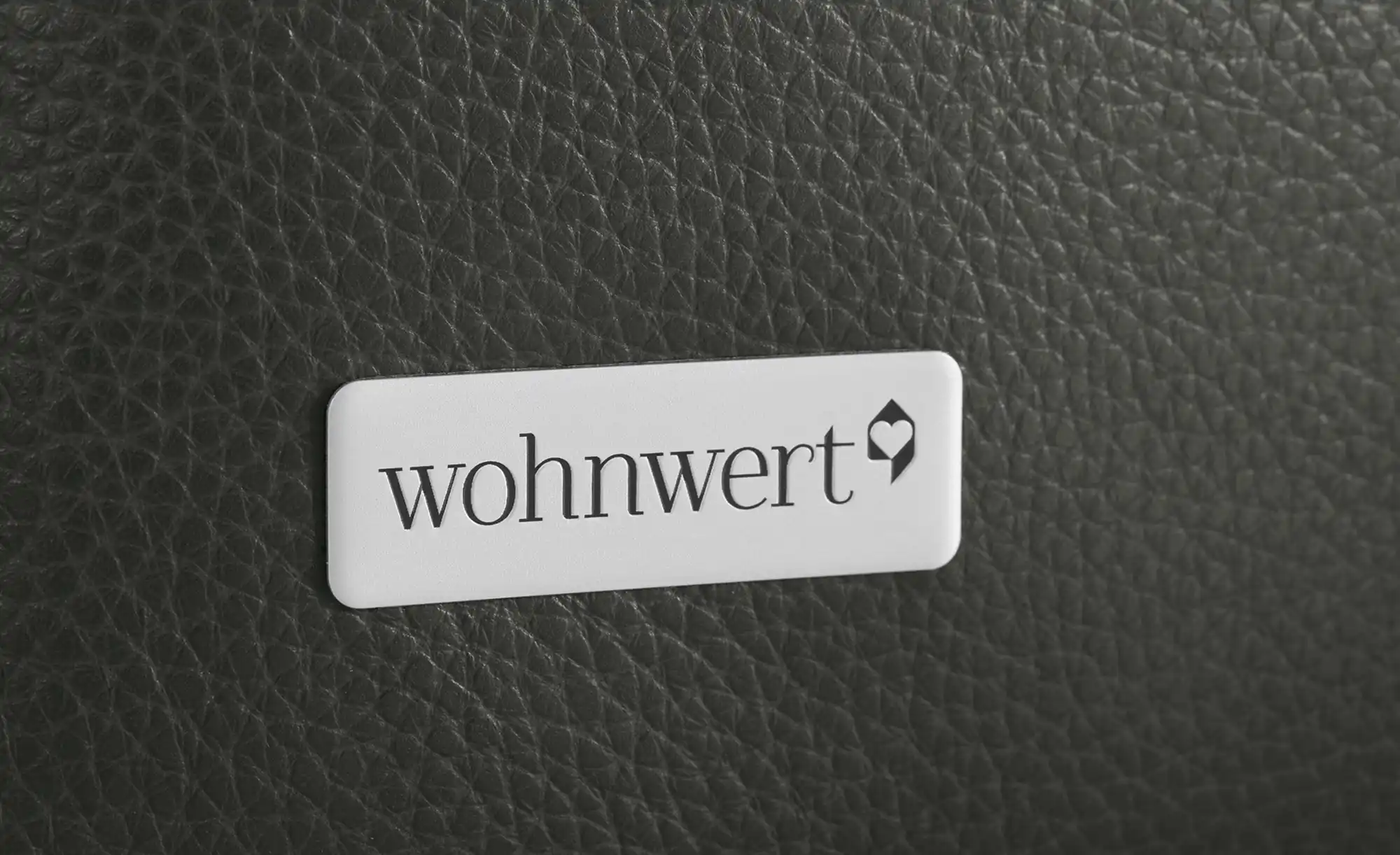 Wohnwert Einzelsofa Echtleder Alexia