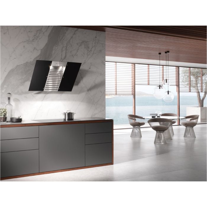 Miele Wand-Dunstabzugshaube DA 6096 W Black Wing