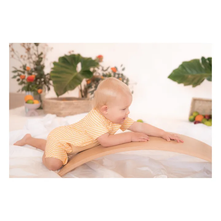 Ina Swim Combinaison Anti-UV Zimmi Rayée | Orange