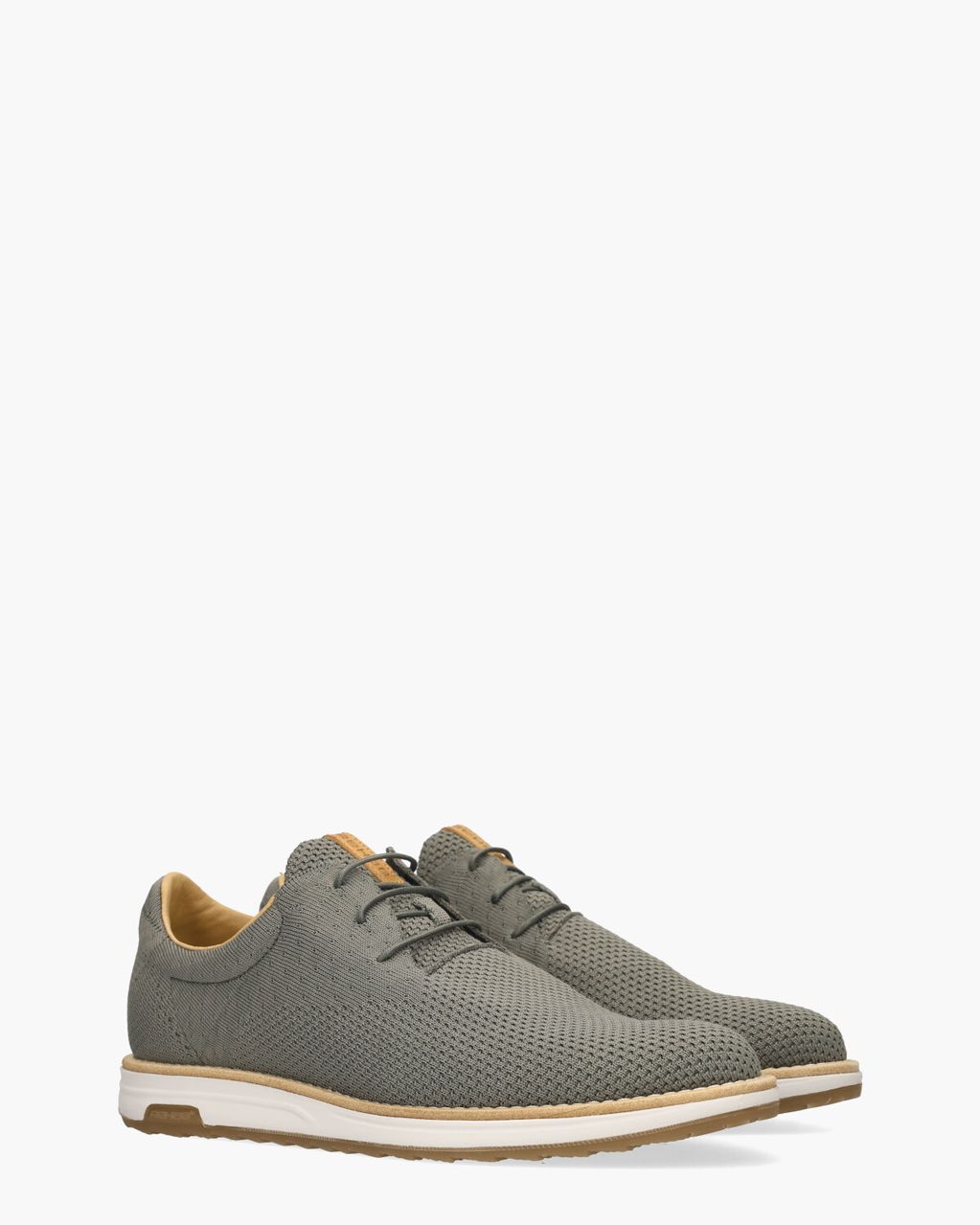 Rehab Nolan Knit Groen Heren Veterschoenen