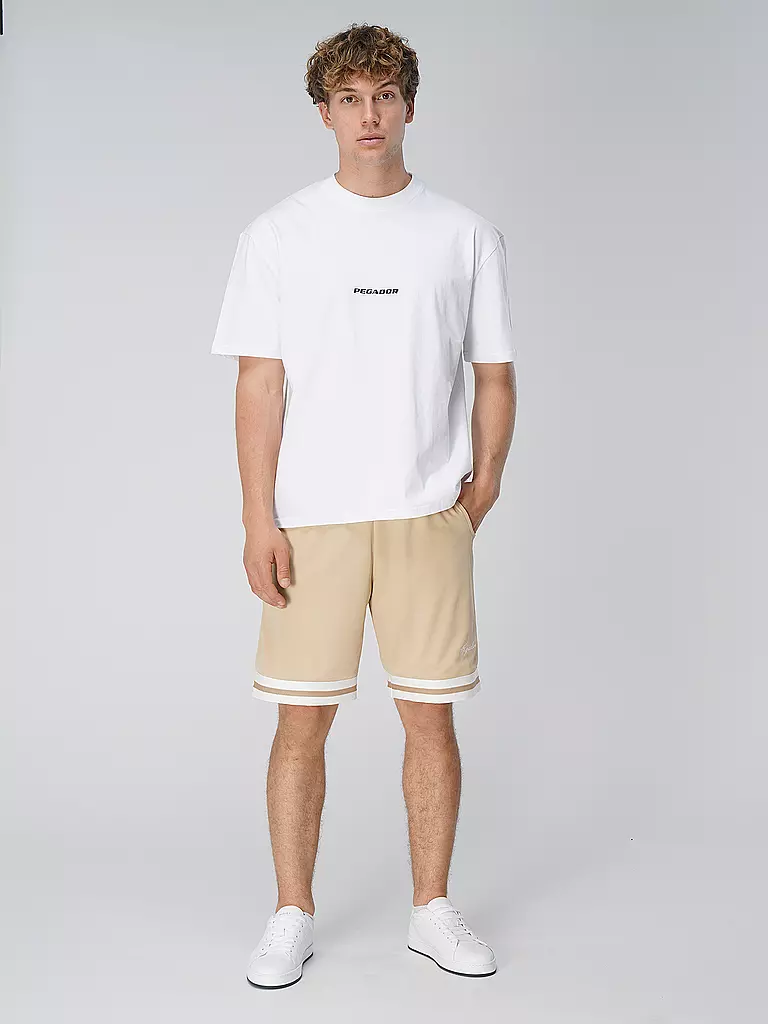 PEGADOR T-Shirt Oversized Fit weiss