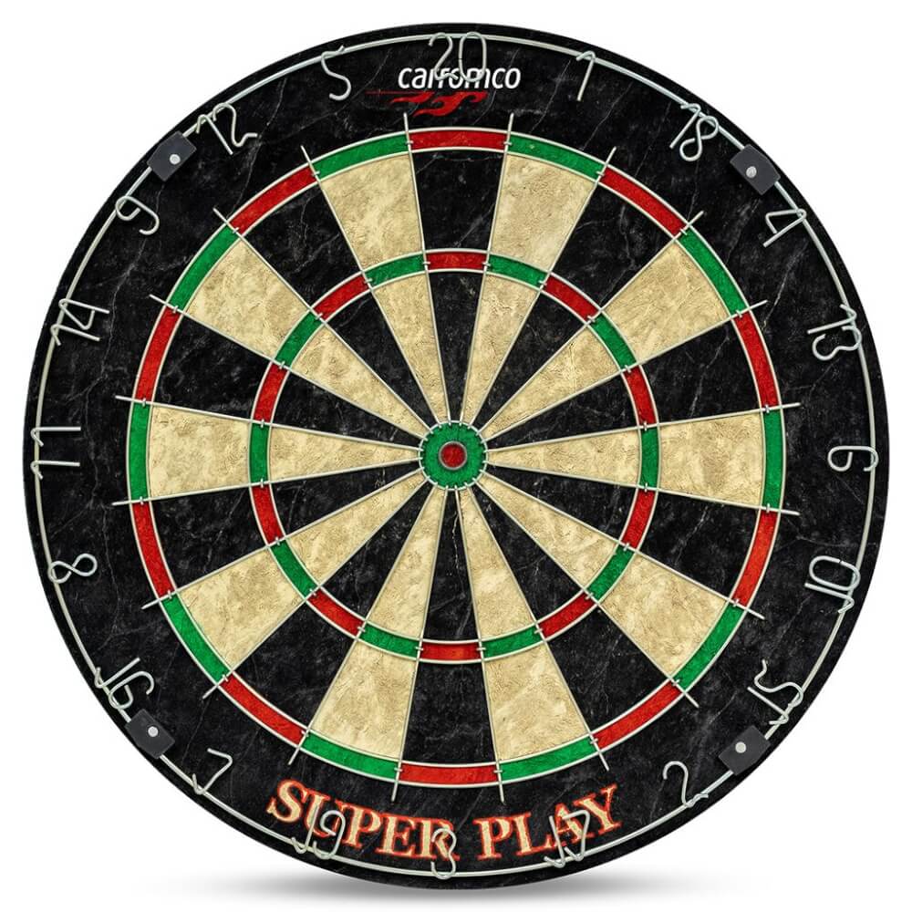 Carromco Steeldartboard Superplay, Bristle