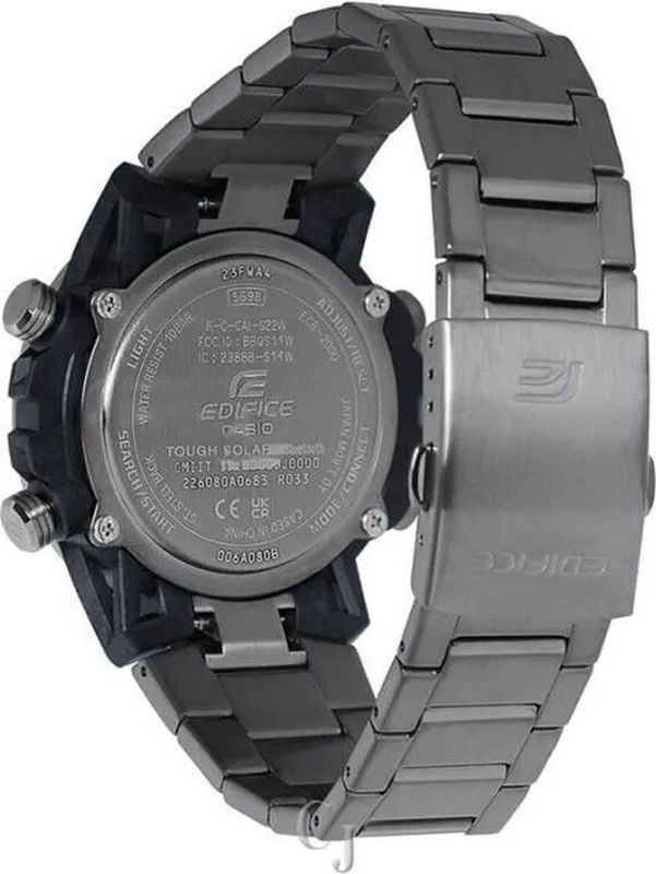 Casio - EDIFICE ECB-2000DD-1AEF - Horloge - Zwart - Roestvrijstaal