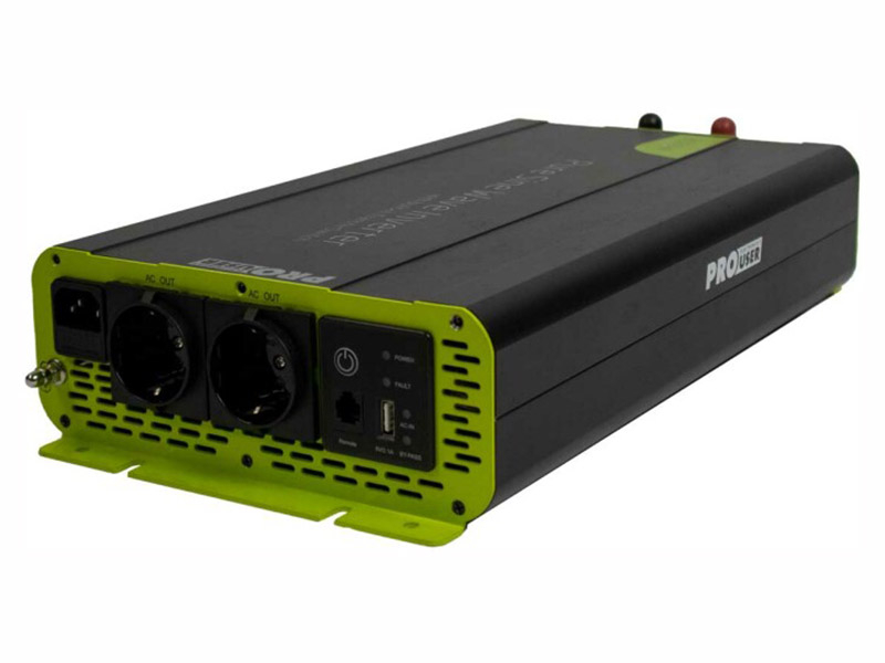 Pro-User pure sinus omvormer - 2000W
