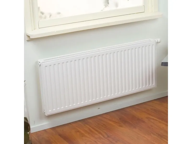 Thermrad Radiator Super8 Compact 21. 70/40/20 - 816W, HxB: 700x1000 mm, med 8 anboringer inkl. Bæringer, luftskrue-prop.