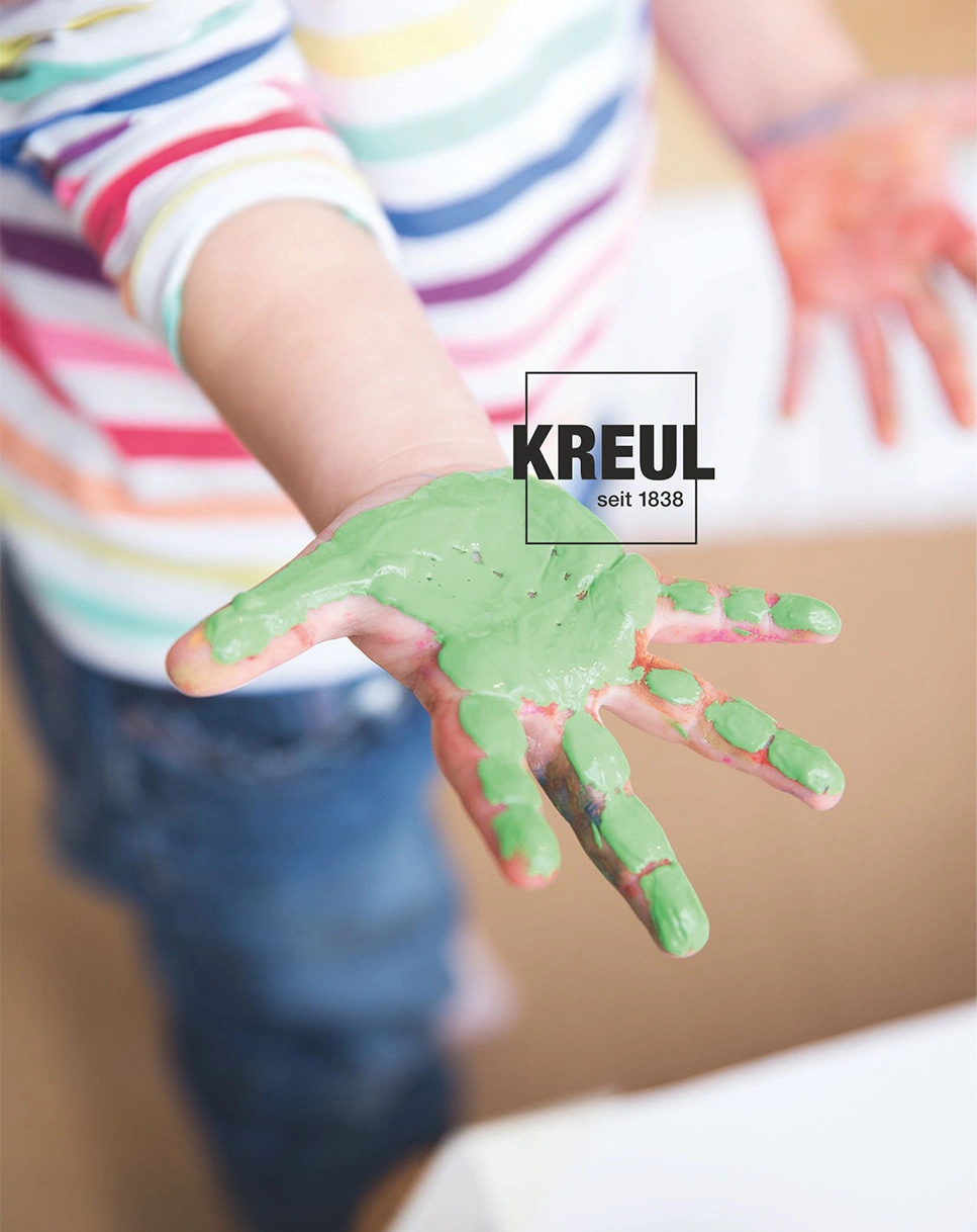 Fingerfarben MUCKI 6er-Set in bunt