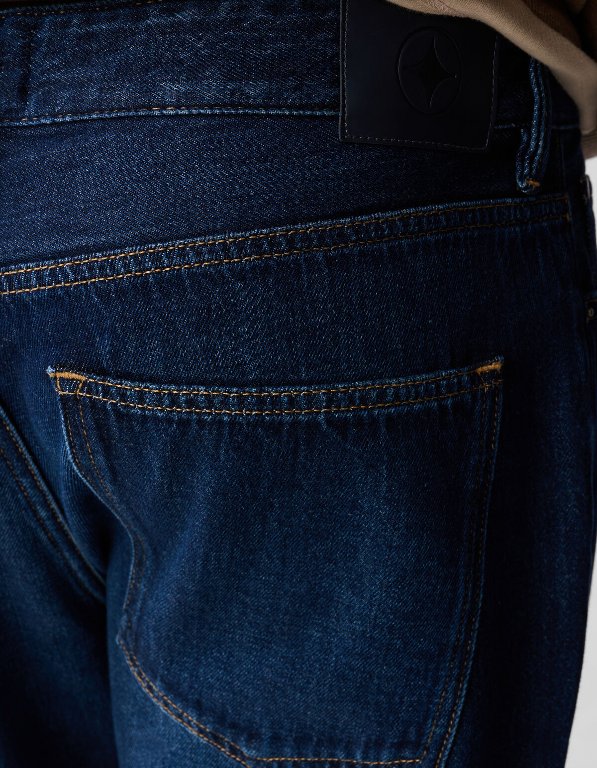 Relaxed Fit Jeans Donkerblauw