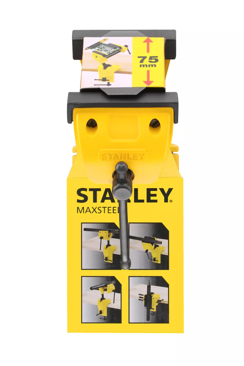 Stanley 1-83-069 bankschroef 360 graden - Aluminium - klemkracht 25 kg