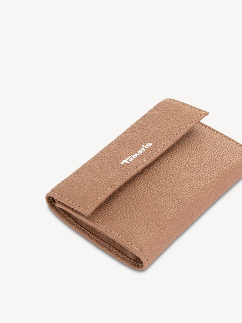 Leren Portemonnee - beige