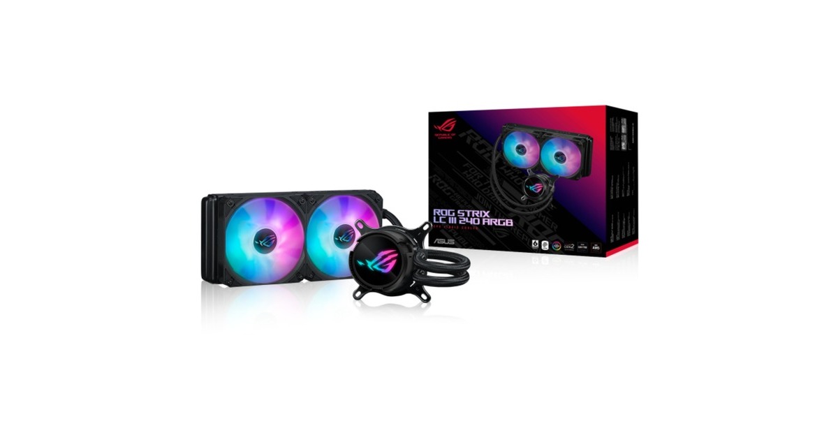 ASUSROG Strix LC III 240 ARGB waterkoeling  (Zwart)