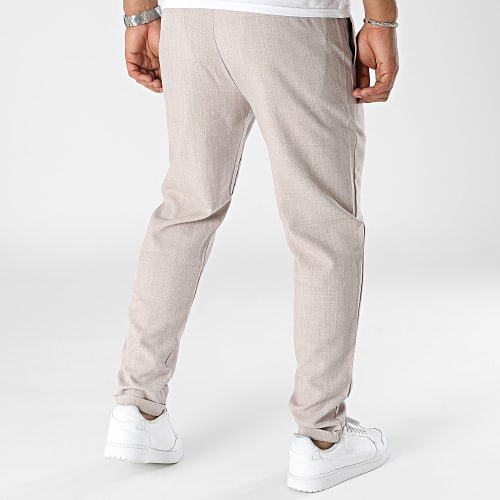 Pantalon Chino Violet Pâle Chiné
