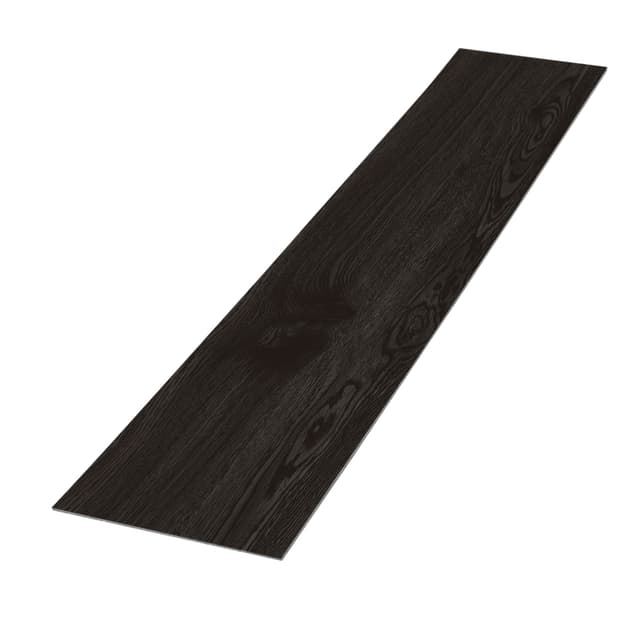 11,5 m² PVC selvklæbende vinylgulv Laminatgulv Mørkegråt
