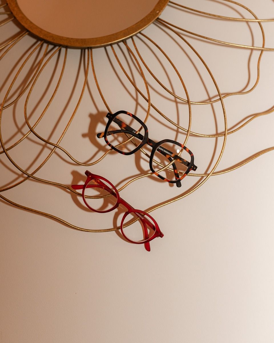 Izipizi #D Rood Leesbril