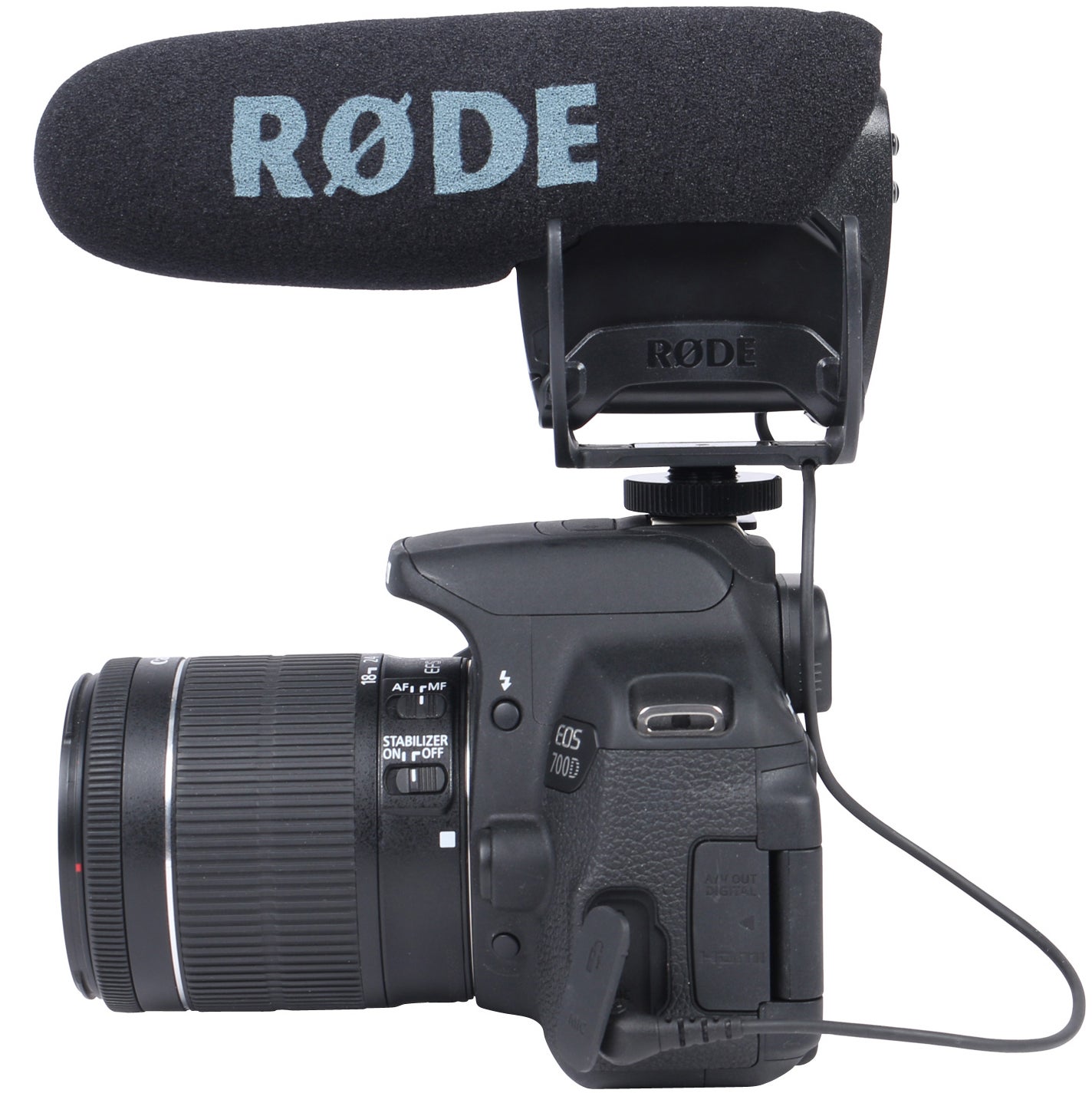 RØDE VideoMic Pro Rycote camera shotgun microfoon