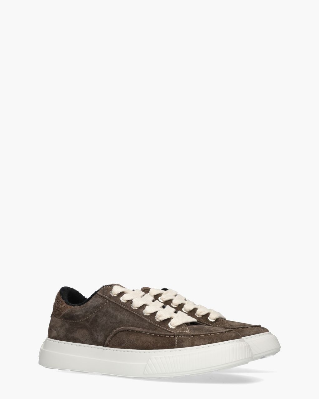 Nubikk Caldera Tora Donkerbruin Herensneakers