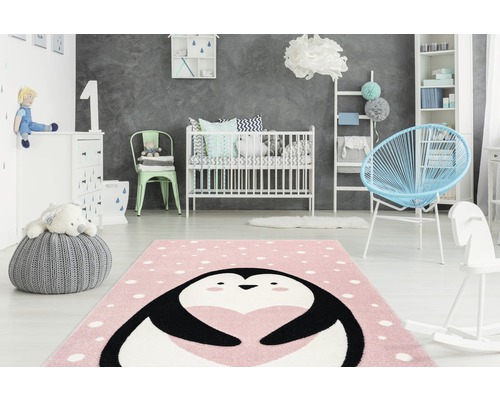 Kindertapijt Australië Gidya roze 80x150 cm